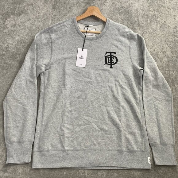 Reigning Champ Other - Reigning Champ x Top Dawg Ent Sweatshirt Mens Large Gray Pullover Sweater Cotton